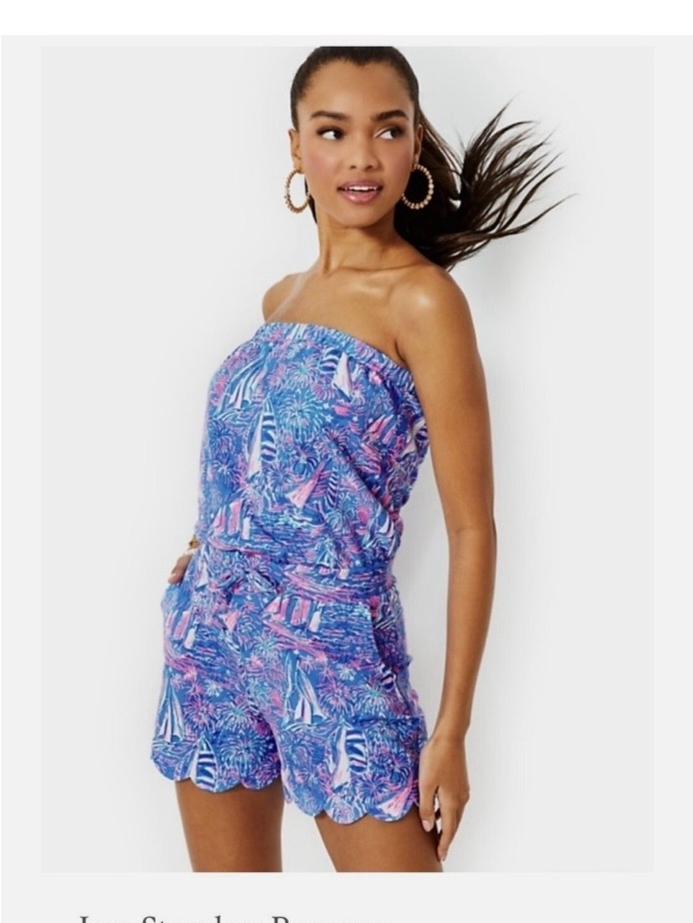 Lilly Pulitzer Jace Strapless Romper